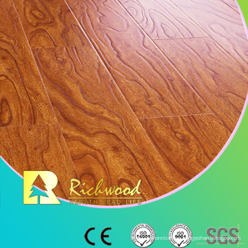 Household 12.3mm HDF AC3 Embossed Elm Sound Absorbing Laminate Flooring